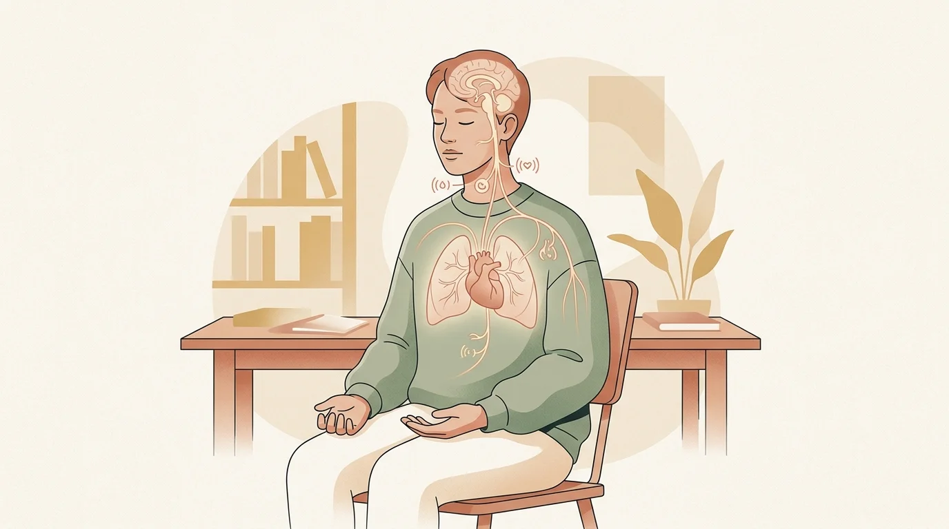 Breathwork Before an Exam: A 90-Second Technique Backed by Vagal Nerve Studies