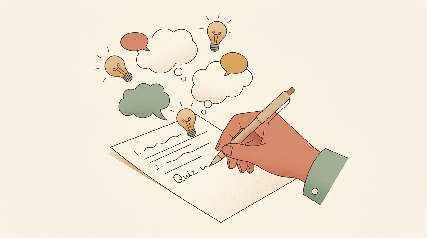 The Generation Effect: Why Writing Your Own Quiz Questions Beats Rereading