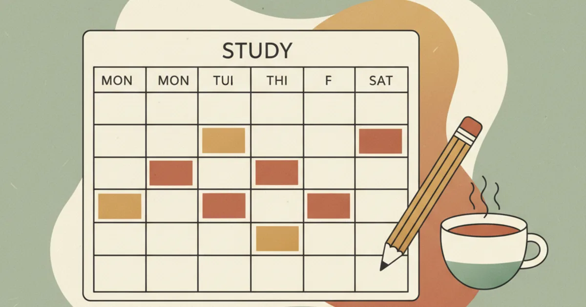 How to Build a Study Schedule That Actually Works (Not Just One You Feel Guilty About Breaking)