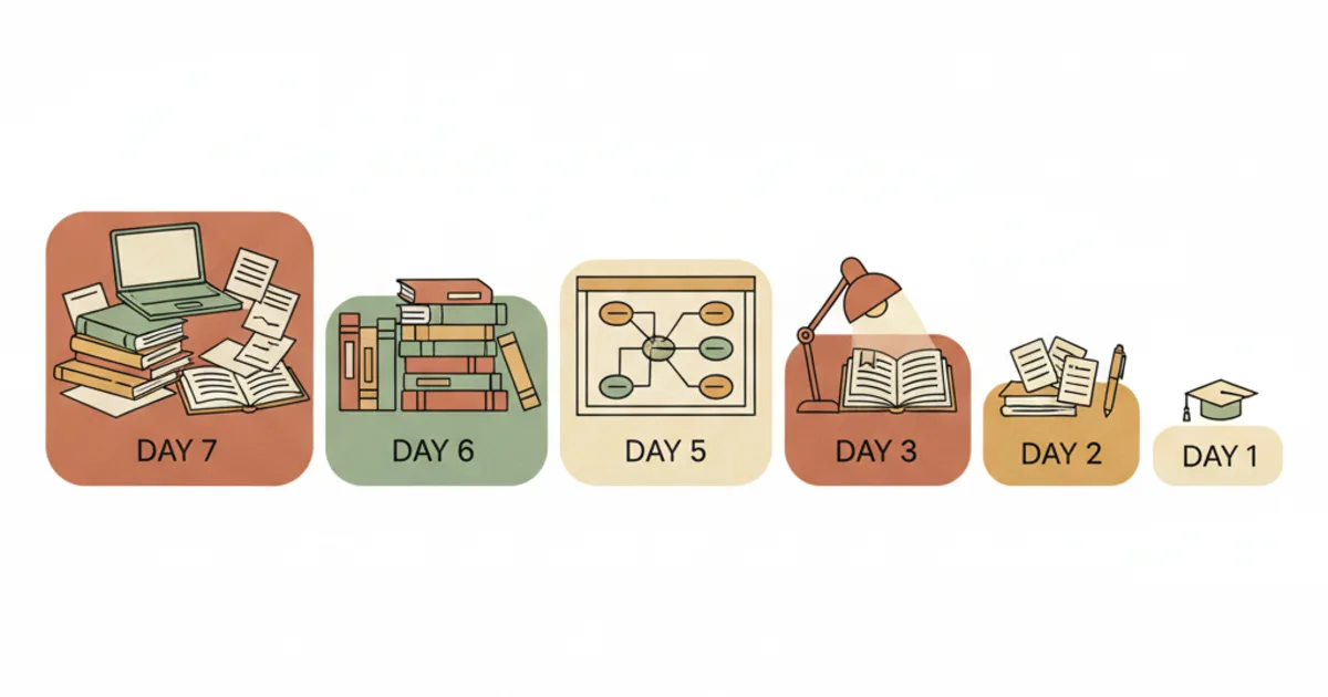How to Study for Exams in One Week , Without Losing Your Mind