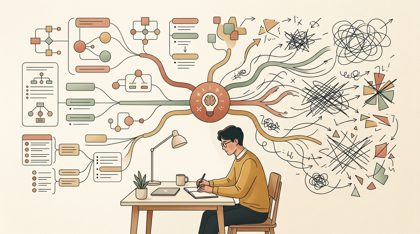 Mind Mapping for Verbal Learners: When It Works, When It Backfires